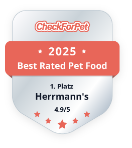 Herrmann's Manufaktur Best Rated Pet food 1. Platz Checkforpet